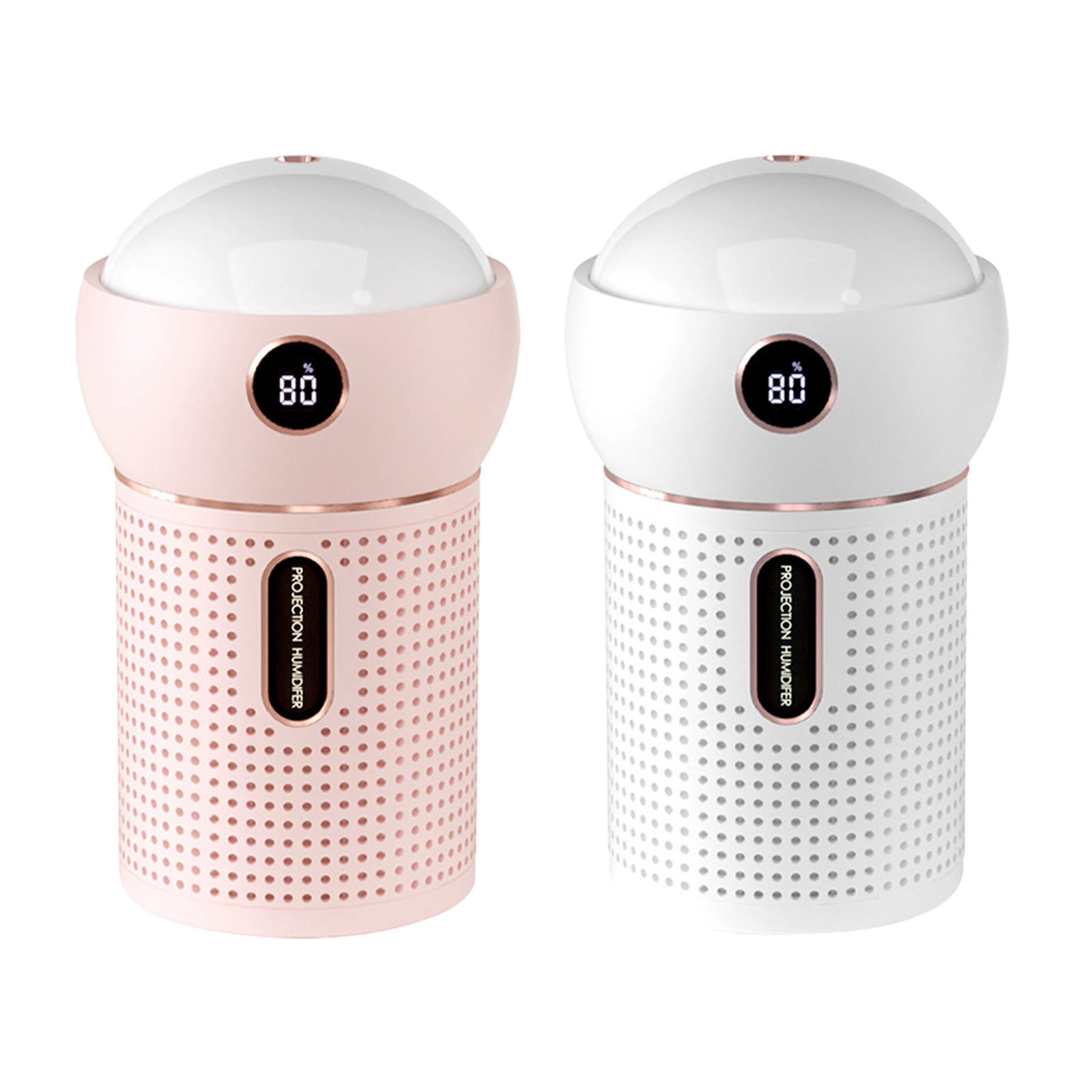 630ML Air Humidifier Cool Mist Aroma Diffuser Projection Star Projector Night Light Essential Oil Diffusers Steam Maker
