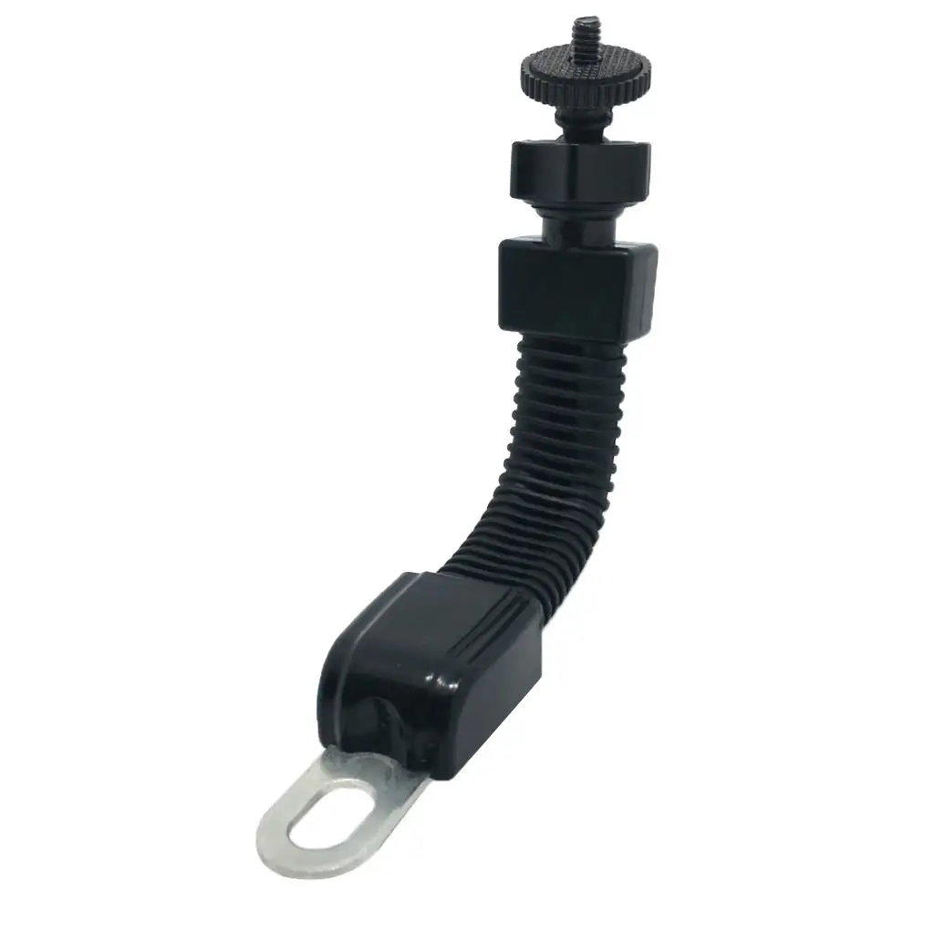 Motorcycle Rear View Mirror Fixed Holder Mounting 1/4`` Screw Adapter For Camera