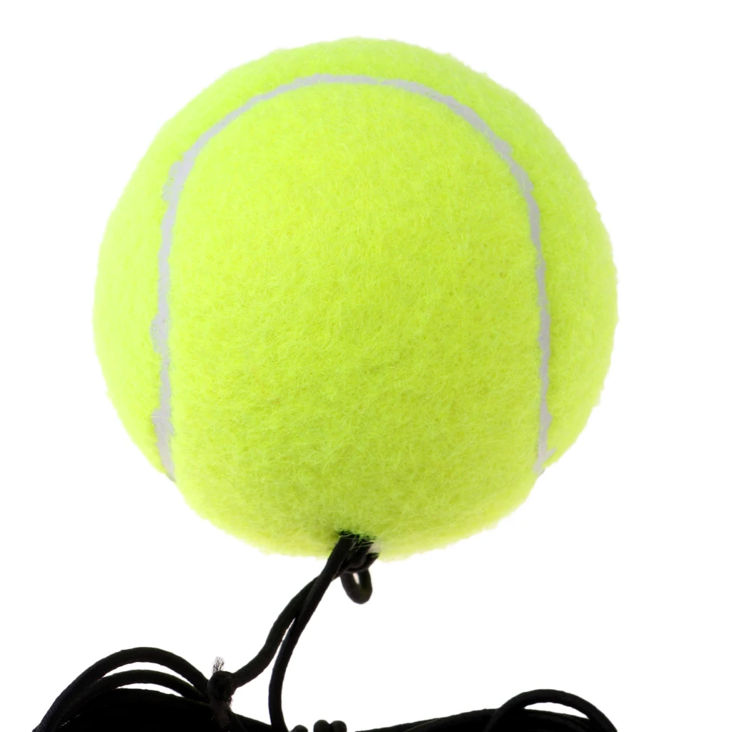 Elastic Tennis Ball on String Tennis Practice Self-Study Training Aids Trainer