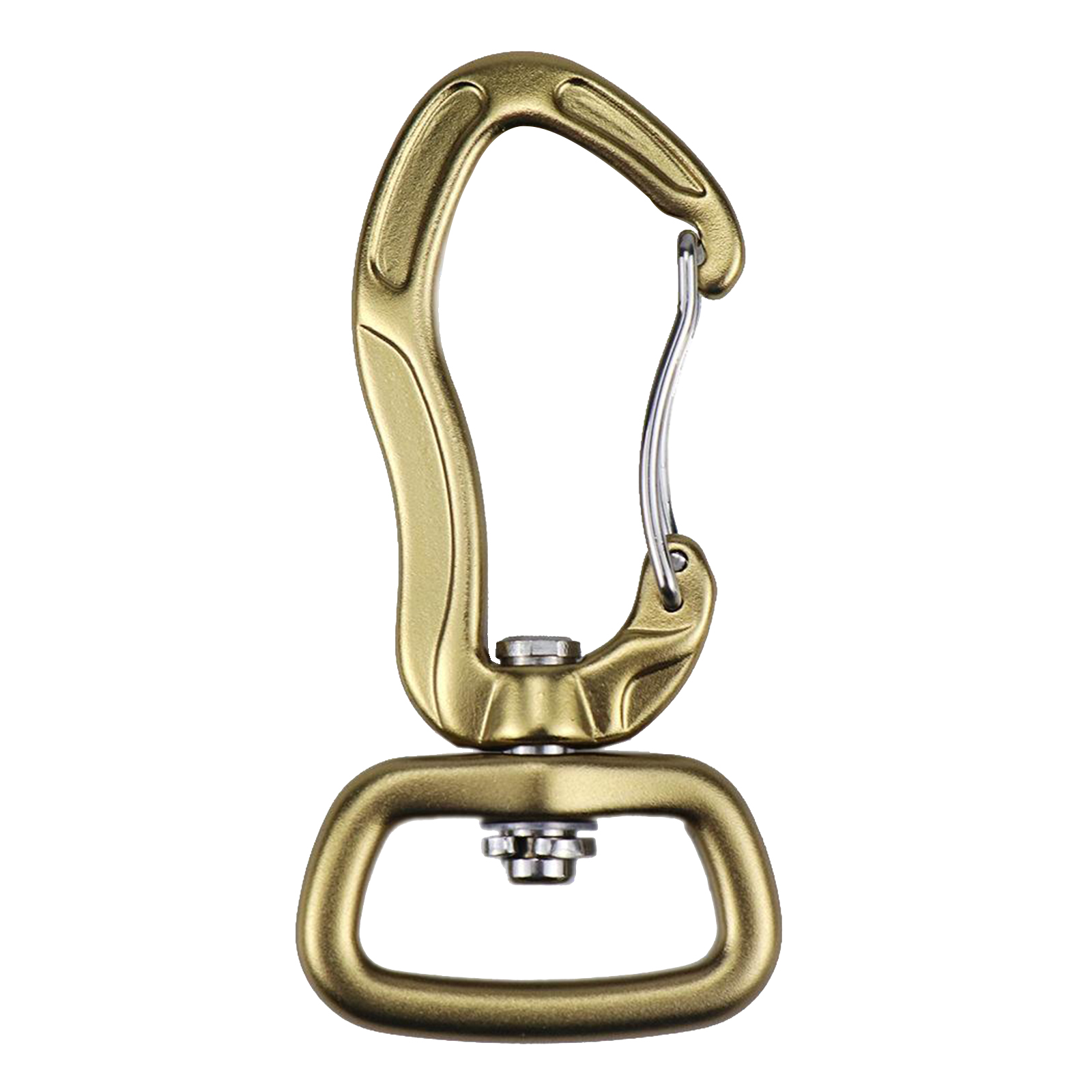 Aluminum Swivel Carabiner Hook Dog Lead Clip Snap 400KG Eye Snap Hook Clip