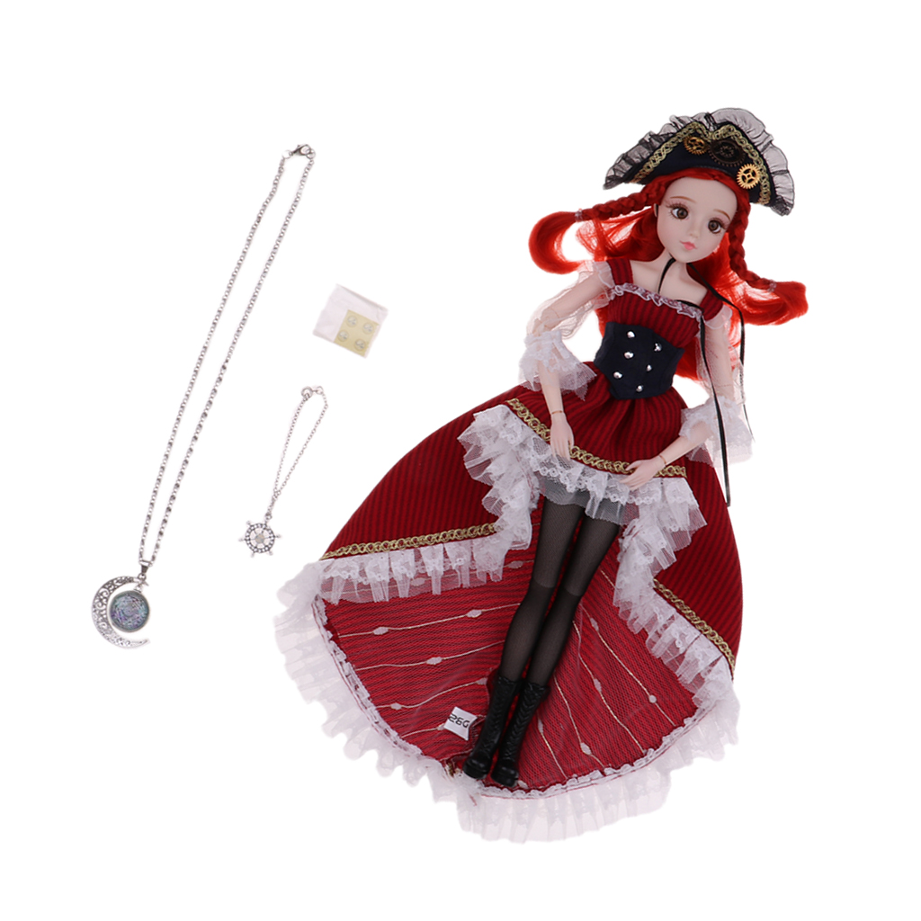 Super Flexible Ball Jointed Doll 1/6 12 Inch 14 Joints Doll Tarot Cards Wheel of