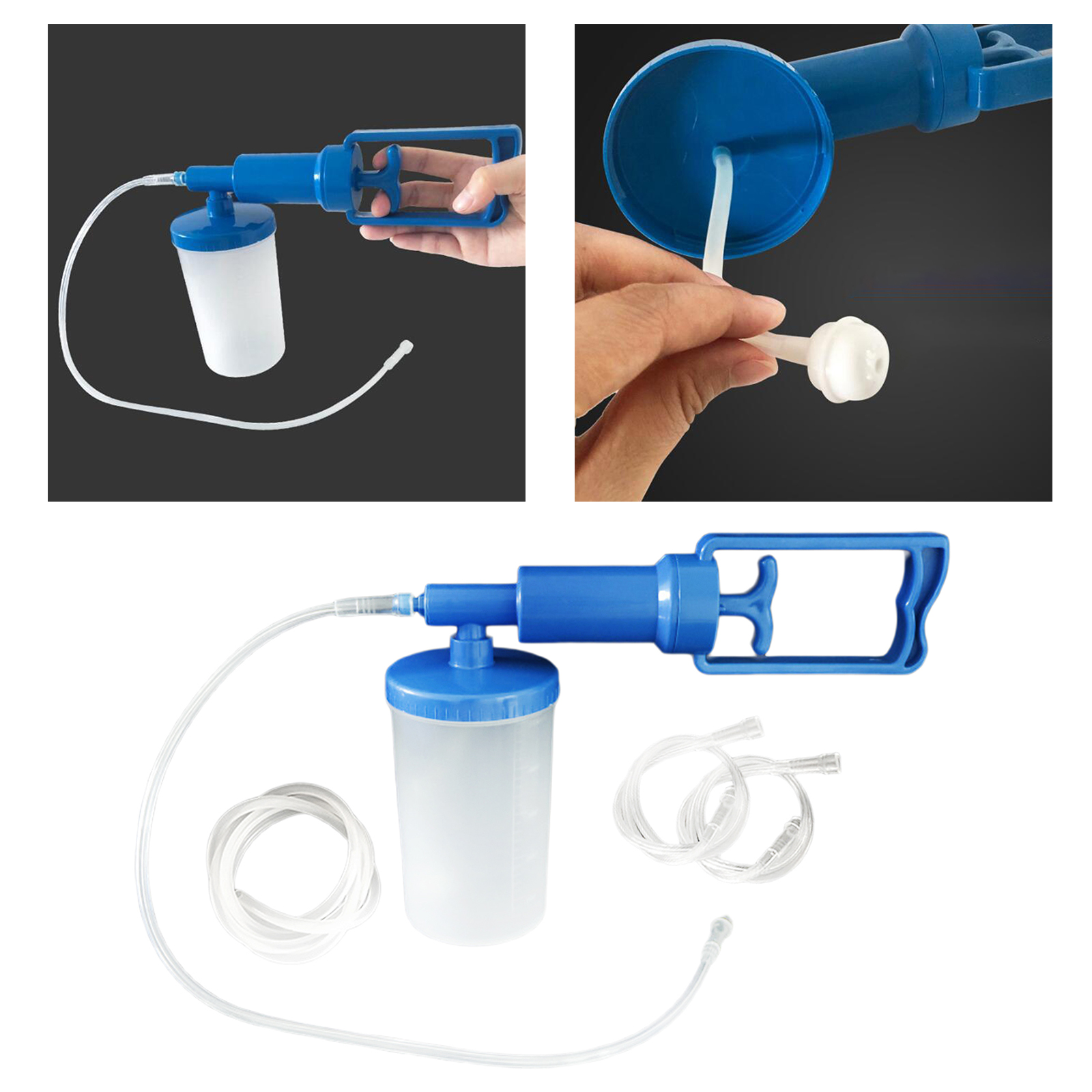 500ml Veterinary Uterine Cleaner Animal Uterus Irrigator Washing Device For Pig Cow Sheep Animal Eqipment