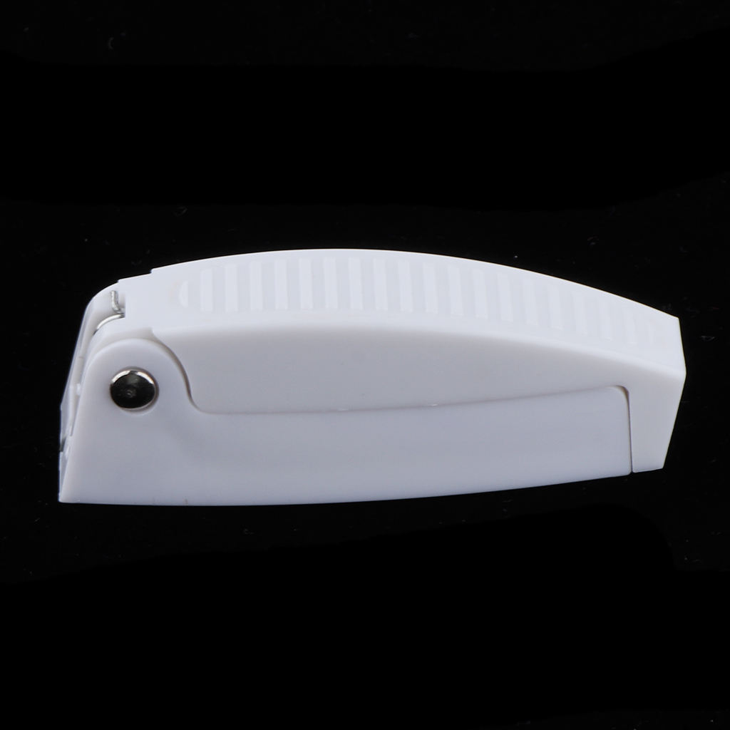 White RV Plastic Baggage Door Catch Holder Motorhome Camper Trailer Travel Latch