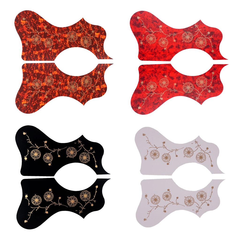 2pcs 41in Acoustic Guitar Pickguard Anti-scratch Plate Parts Left/Right Hand