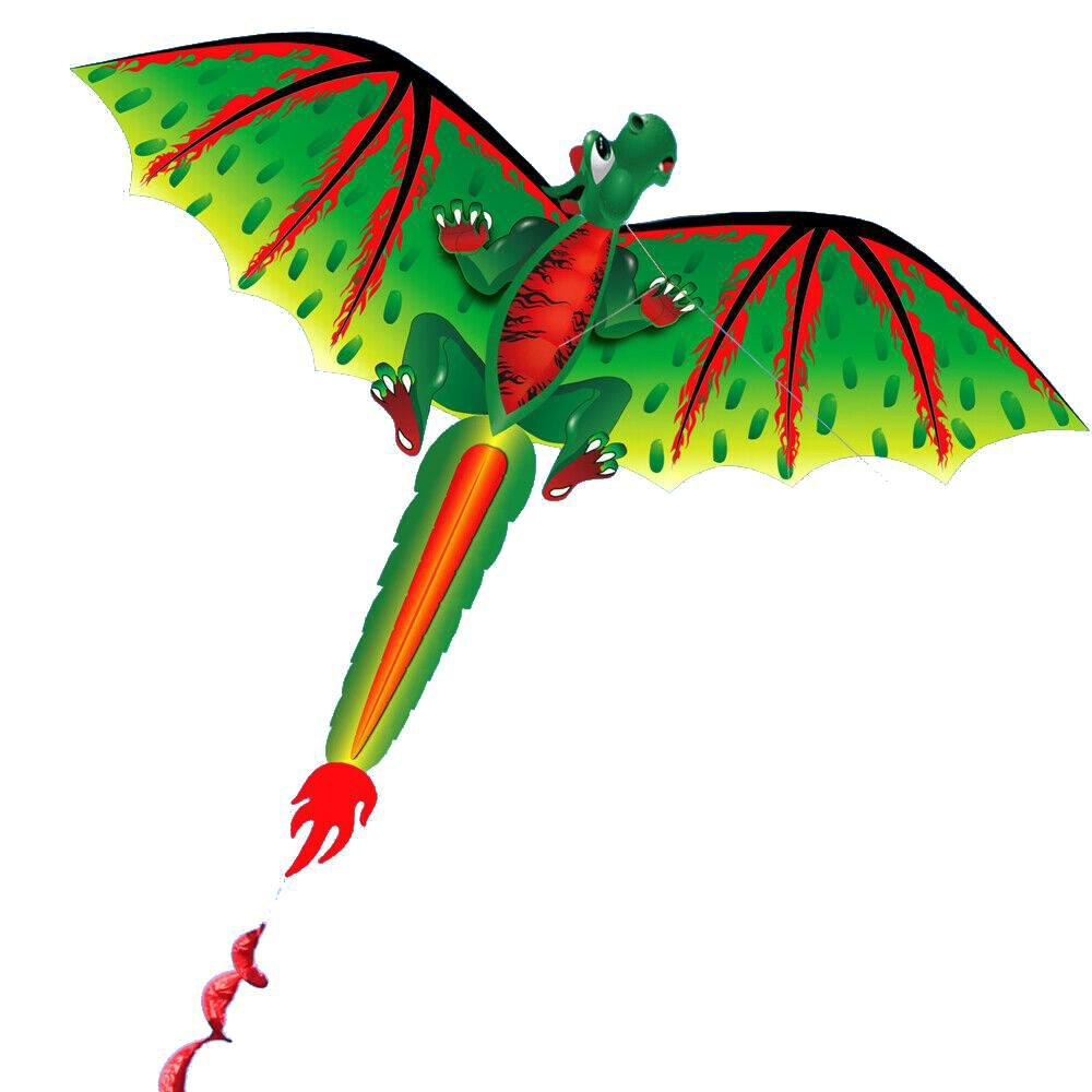 3D Dinosaur Kite Long Tail Design,Easy to Fly 3D Single Line Kite Enjoyable Kite for Adults Kids 3D Kite for Outdoor Beach Park