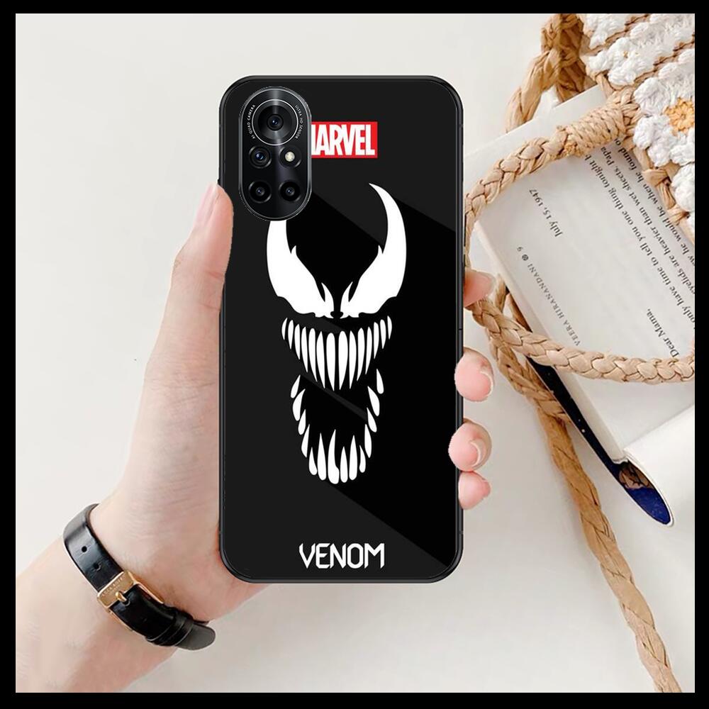 Прозрачный чехол для телефона Venom Marvel для Huawei Honor 20, 10, 9, 8A,  7, 5T, X Pro Lite, цвет черный, футляр, комикс, дизайн | AliExpress