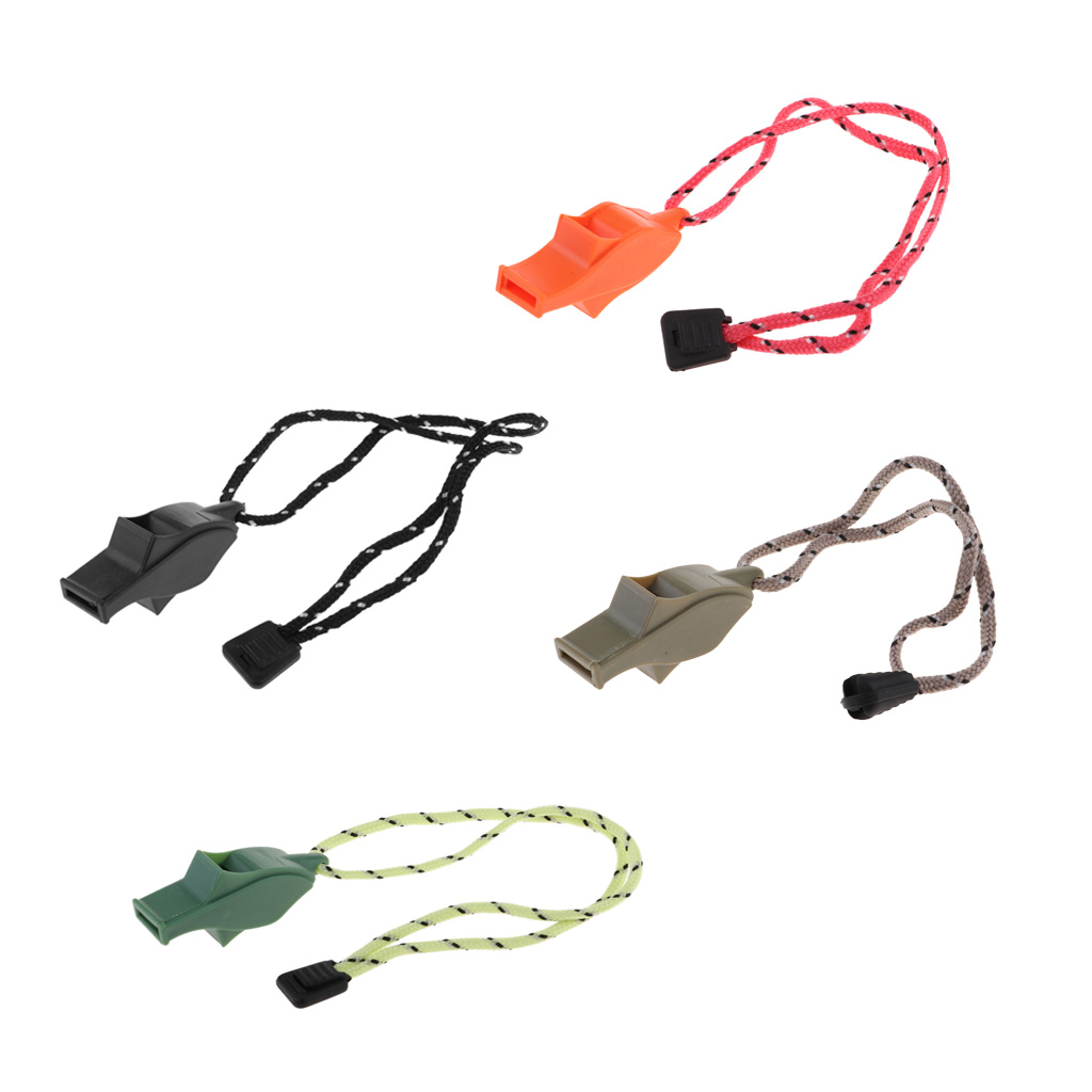 Outdoor Emergency Hiking Whistle Safety Emergency Loud Pealess Dog Training