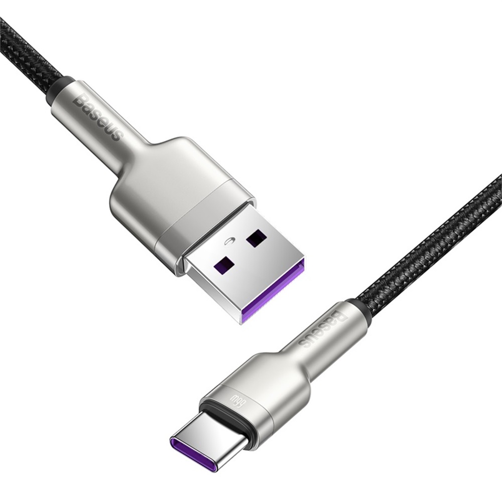 Baseus Metal Cafule Series Data Cable USB To Type-C 66W – Worldwide ...