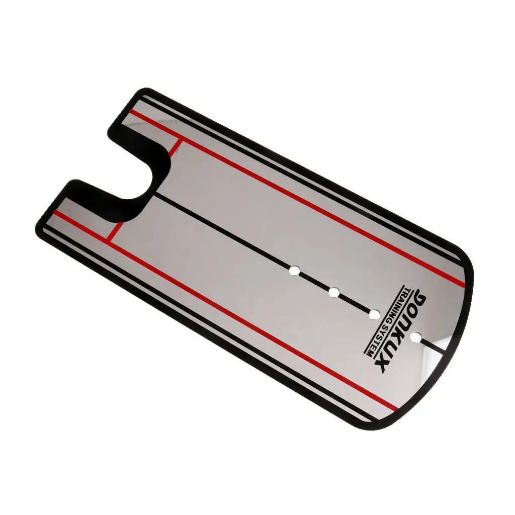Portable Golf Putting Mirror Training Alignment Practice Aid Accessories