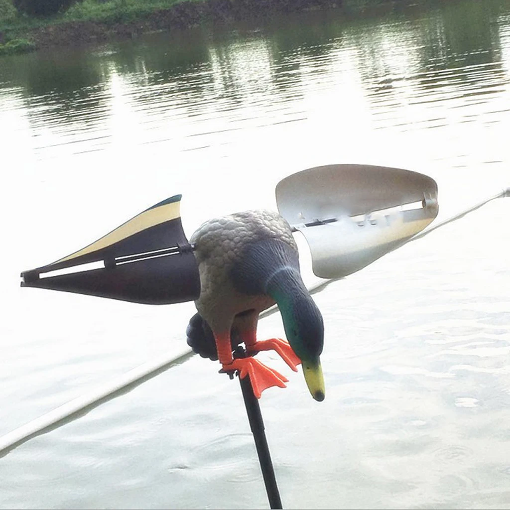 Wind Duck Decoy Outdoor   Wing Mallard Flying Duck Decoy for Hunting Garden
