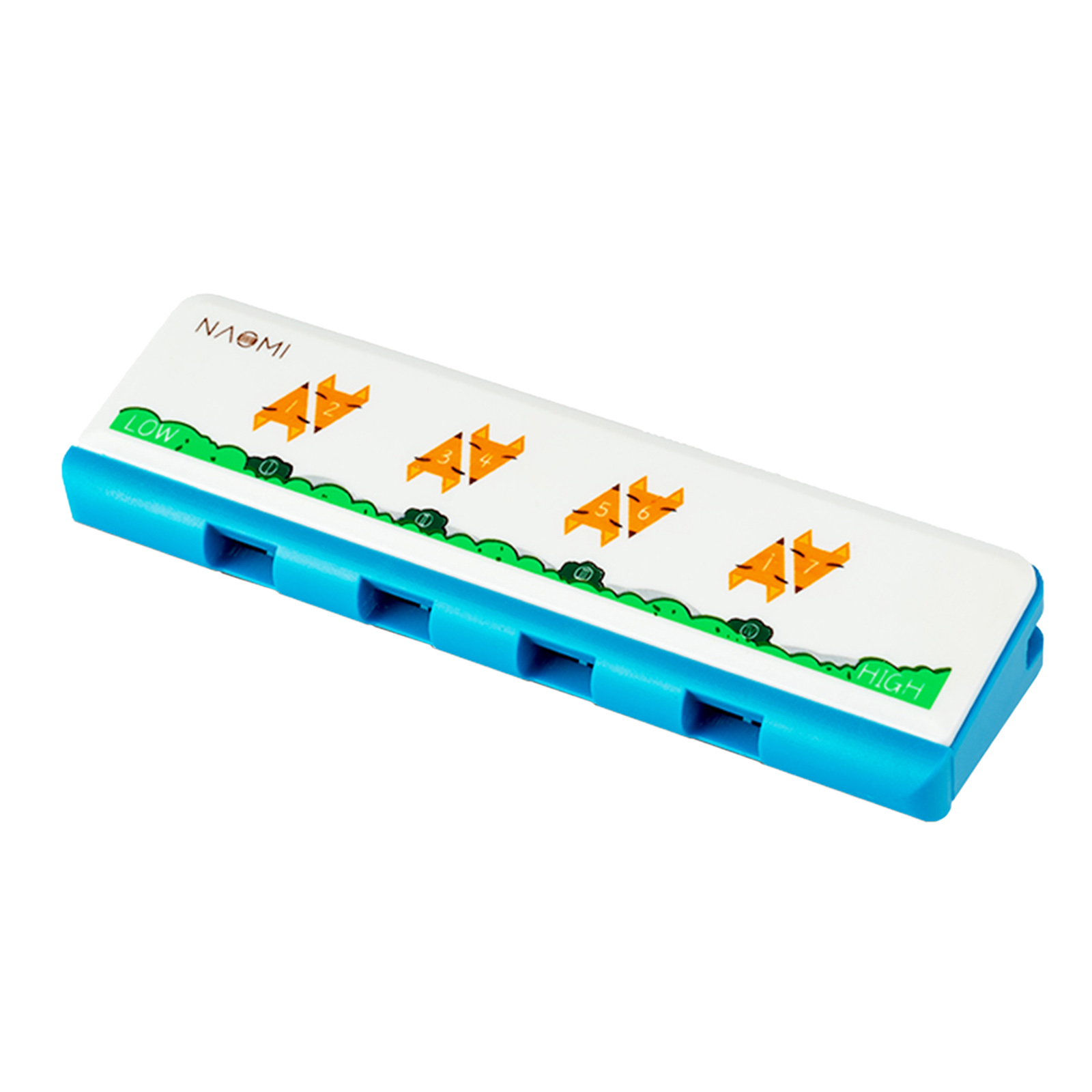 Harmonica for Kids Toddlers and Adults Musical Instrument Toys Beginners with 4 Holes and 8 Notes Key of C Mouth Organ