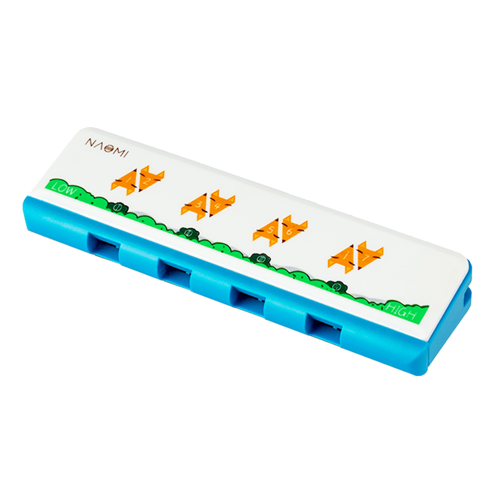 Harmonica for Kids Toddlers and Adults Musical Instrument Toys Beginners with 4 Holes and 8 Notes Key of C Mouth Organ