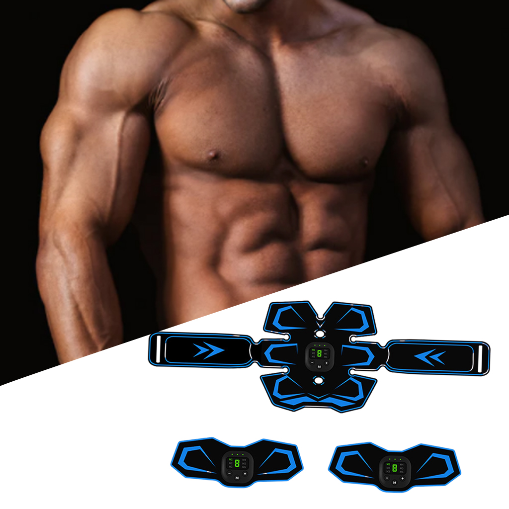 Abdominal Muscle Stimulator Trainer Abs Fitness Equipment Training Gear Muscles Toner Exercise At Home Gym Workout Equipment
