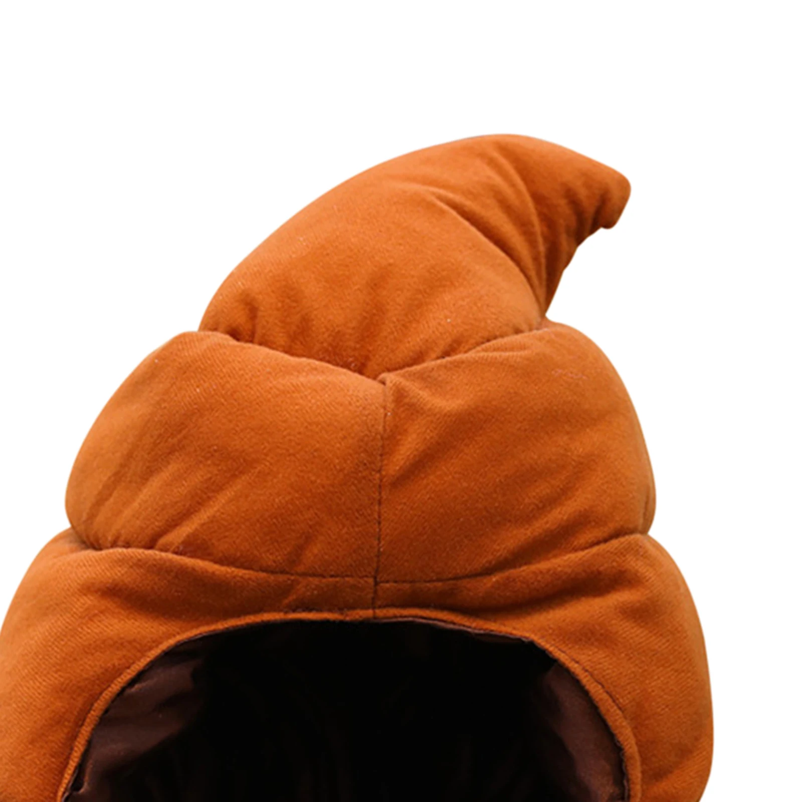 Cute Fake Poop Hat Beanie Cosplay Costume Halloween Plush Cap Photographing Props Accessories Stage Performance Head Bands