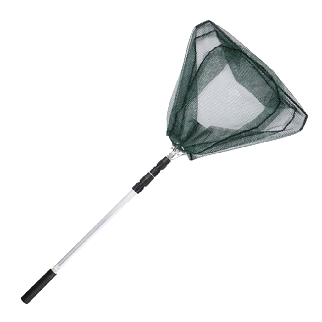 Foldable Fly Fishing Net Aluminium Alloy Catch and Release Fish Keeper Tools