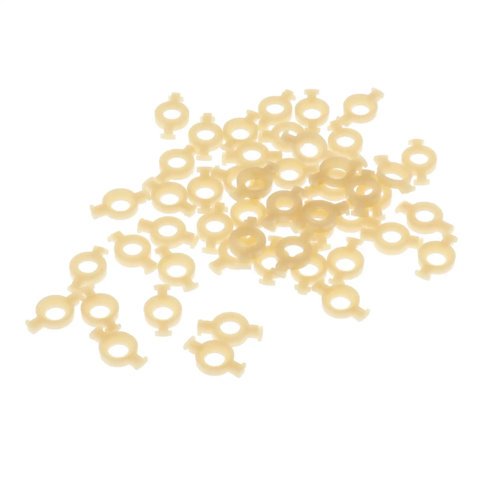 50x Plastic Trumpet Valve Guides Holder for Replacement Parts Accessories