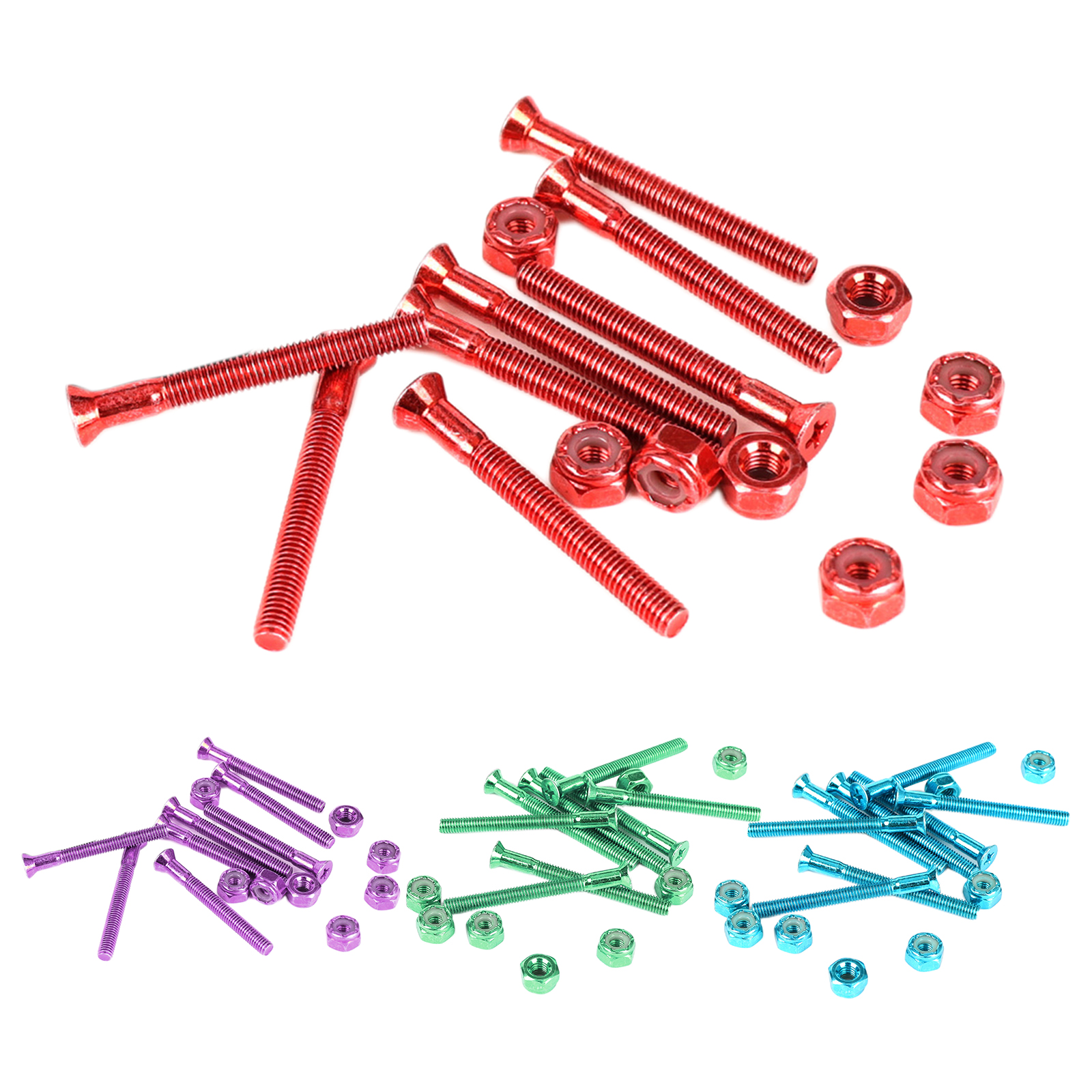 8x Skateboard Truck Screws Replacement Inline Skate Deck Mounting Bolts