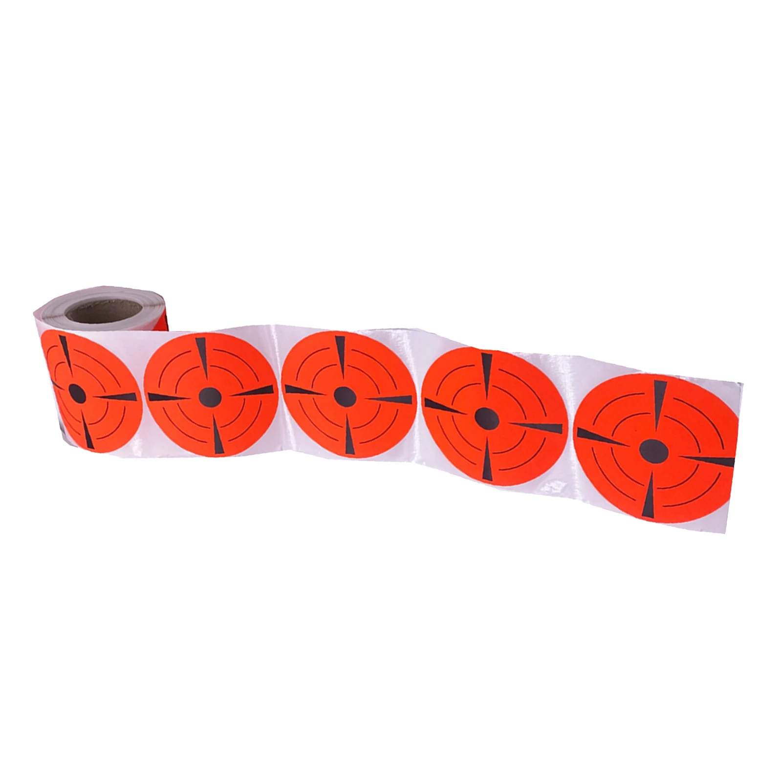 200pcs/roll Paper Target Florescent Adhesive Shooting Target Stickers for Archery Bow Hunting Shooting Training