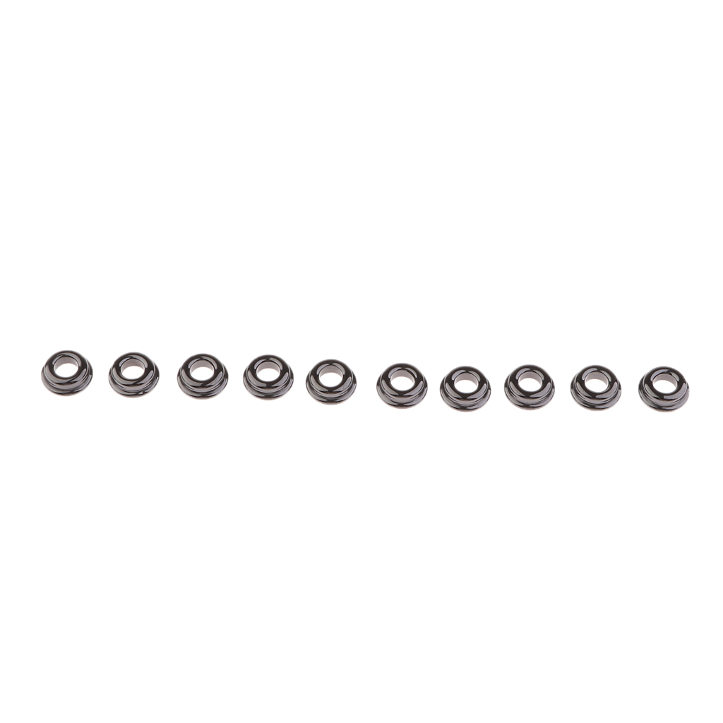 10pcs Fishing Rod Guides Ring DIY Fish Pole Guide Tip Tops Repair Tools