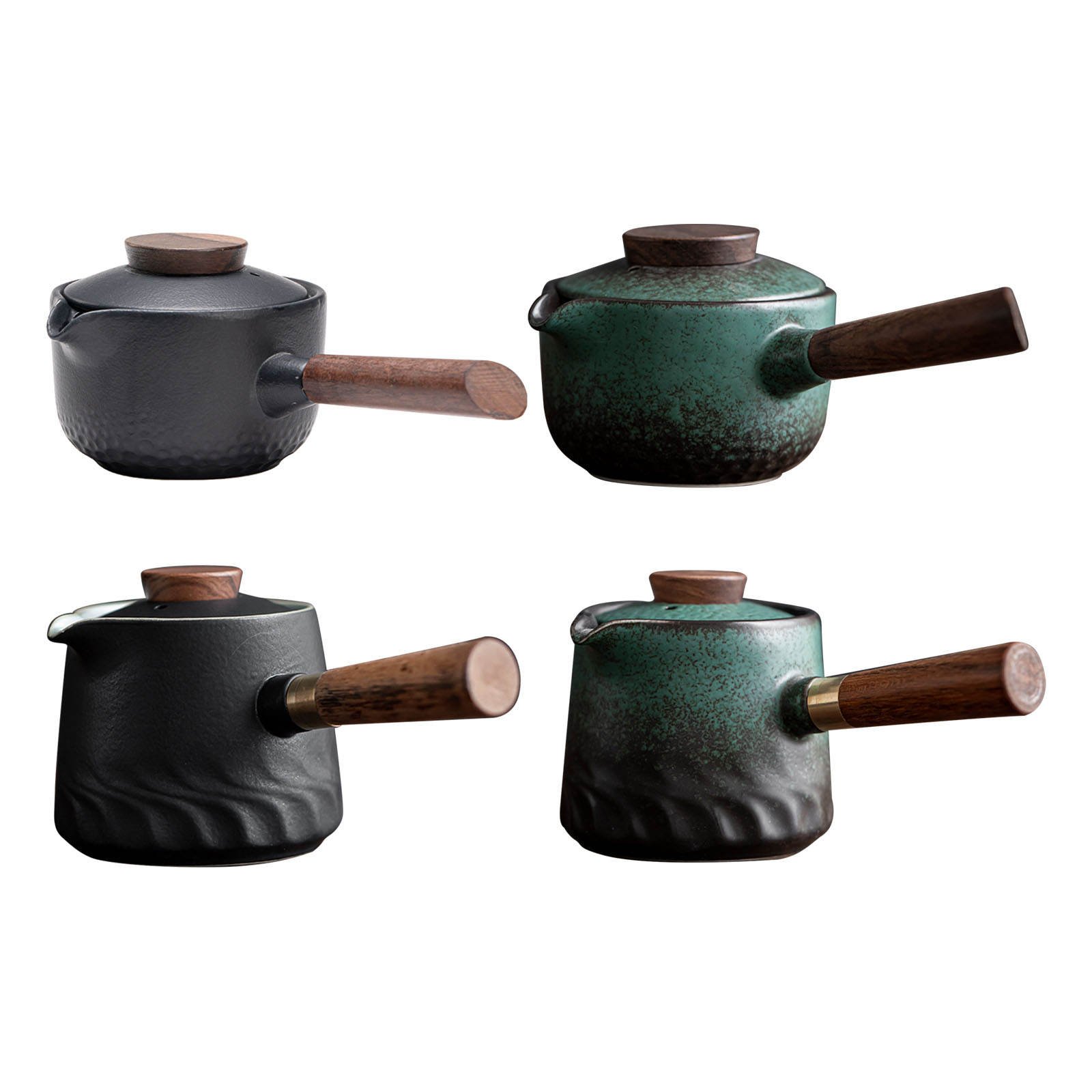 1 Piece Ceramic Elegant Gift Filter Handle Holder Unique Modern Business Traditional Teapot for Traveling Office Home Adults