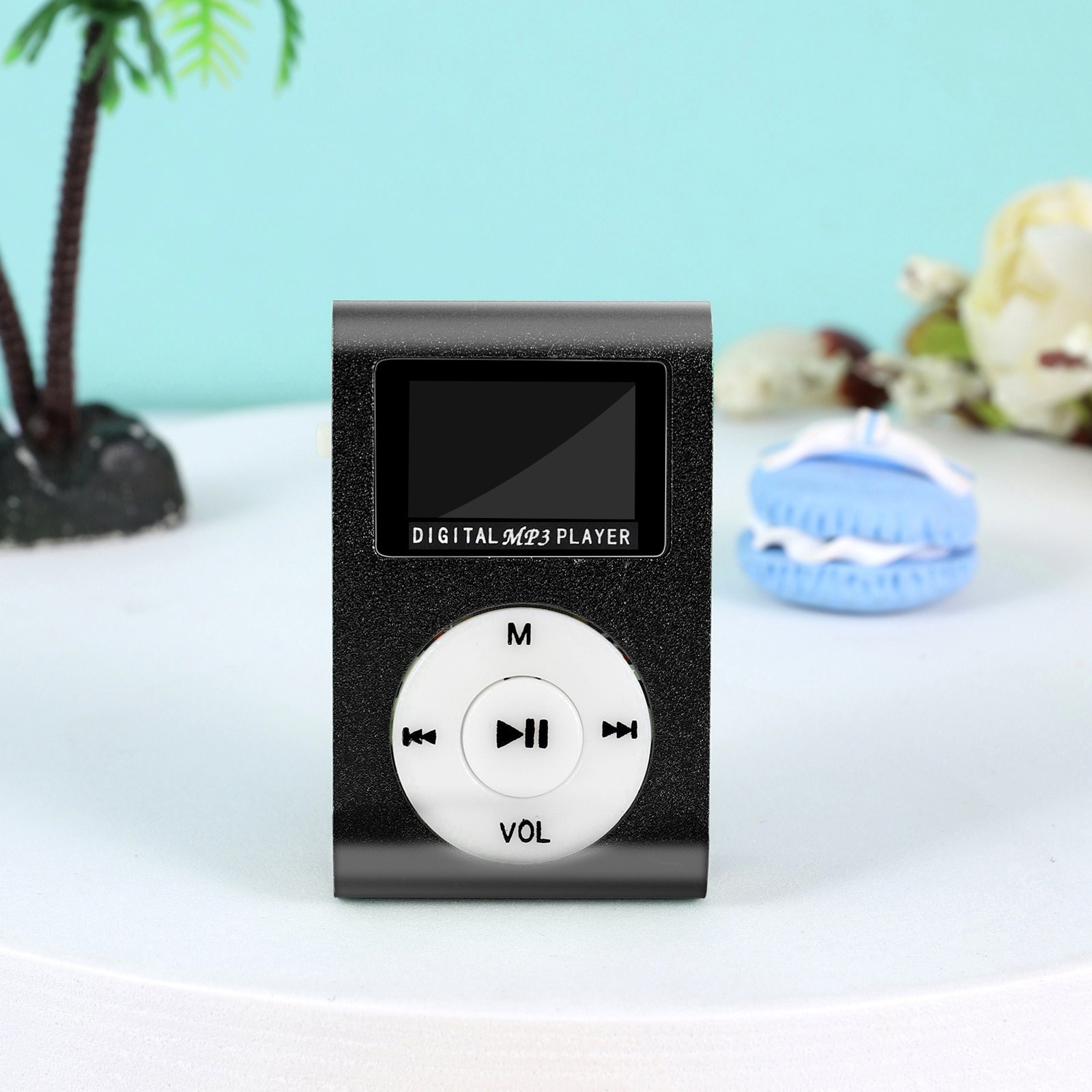 Title 21, Mini MP3 Player USB Clip Portable MP3 Music Pla...