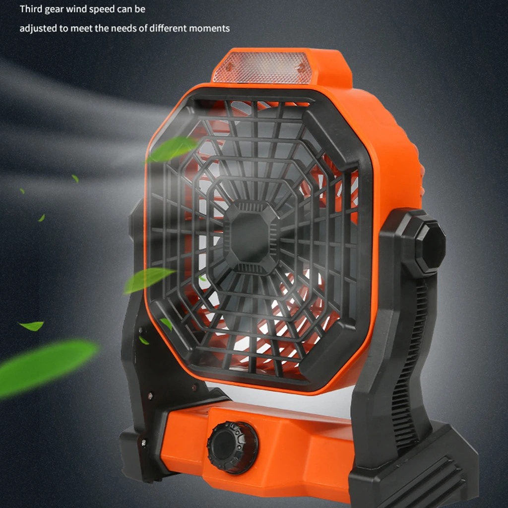 Portable Mini Solar Powered Fan Desktop Cooling Fan with LED Light for Home Outdoor Multifunctional Cooler Summer 