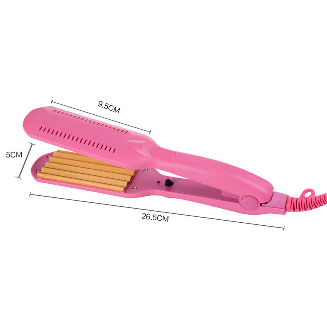 Automático sem Fio Modelador de Cabelo Lcd com 1 Pente + 2pc Cabelo Curling Ferro Portátil Recarregável Onda Styer Display Clipes Usb 18 styer display lcd com 1 pente + 2pc clipes