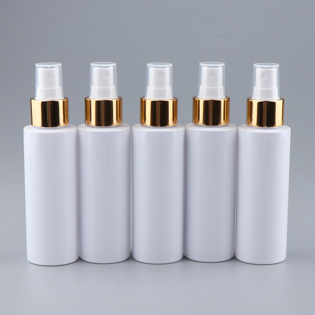 Kesoto Empty Spray Bottles - Refillable Great for Essential Oils, Beauty Products, Homemade Cleaners and Aromatherapy 5pcs