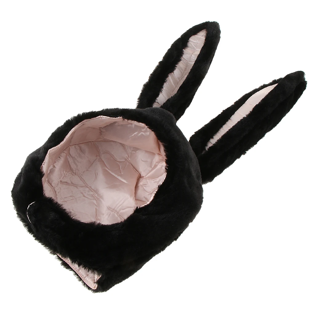 Plush Fun Long Ears Plush Cartoon Rabbit Animal Hat Party Costume Fancy Dress