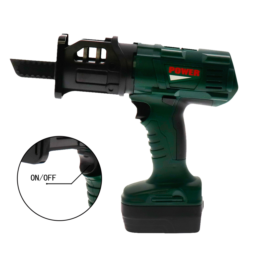 Power Tool Toy Realistic Sounds Saw Kids Play Games Equipments Chainsaw