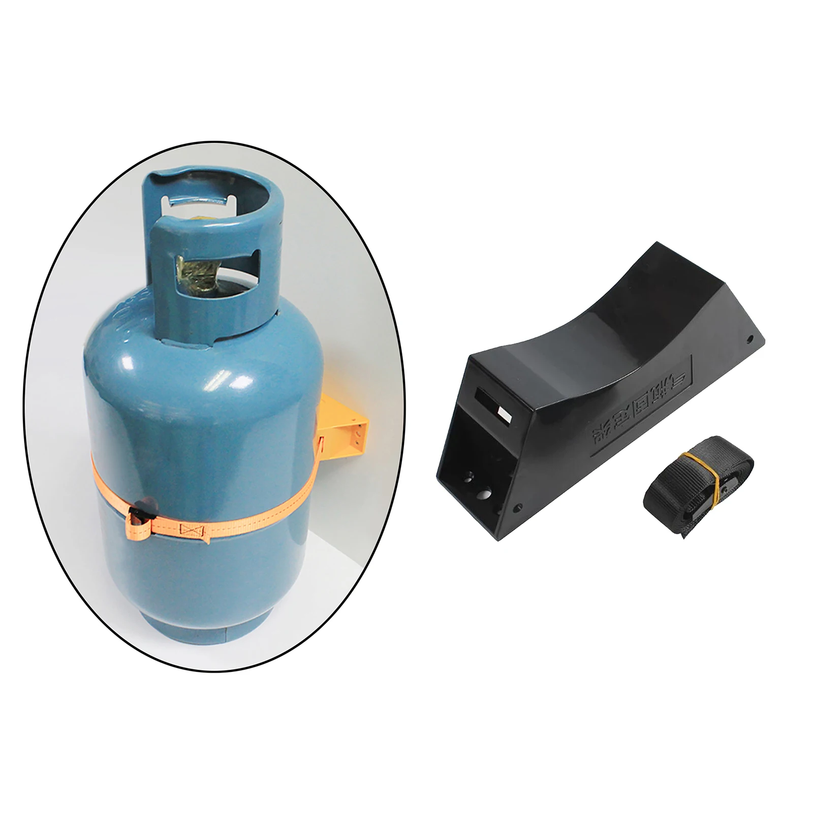 Wall Mounted Liquefied Gas Cylinder Fixing Holder For Motorhome Camper Tool