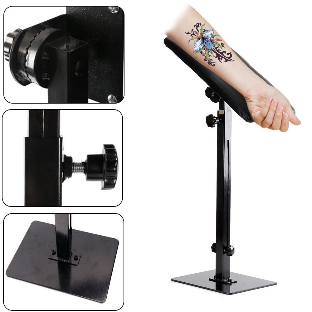 Tattoo Armrest Sponge Pad with Adjustable Height Tattoo Supplies for Salon
