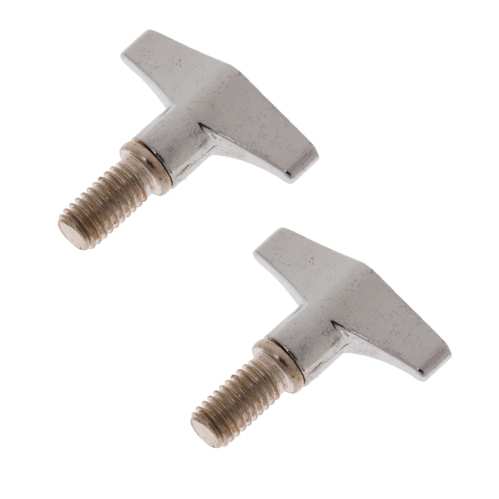 2-pack Drum Set Cymbal Stand Wing Nut Screws DIY for Drummers