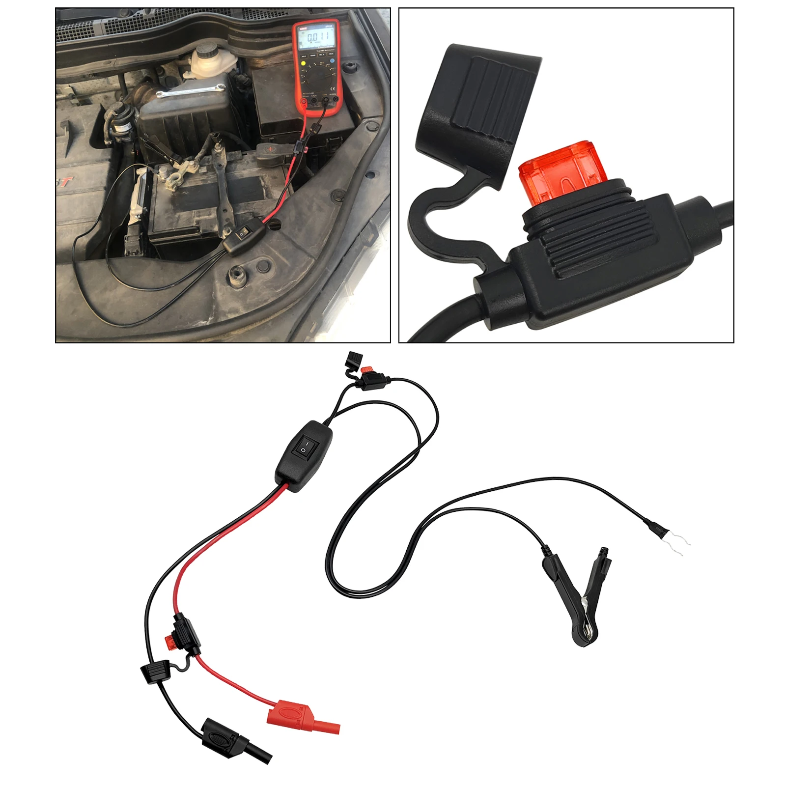 Car Parasitic Drain Tester Power Probe Voltage Diagnostic Tool Automotive Battery Test