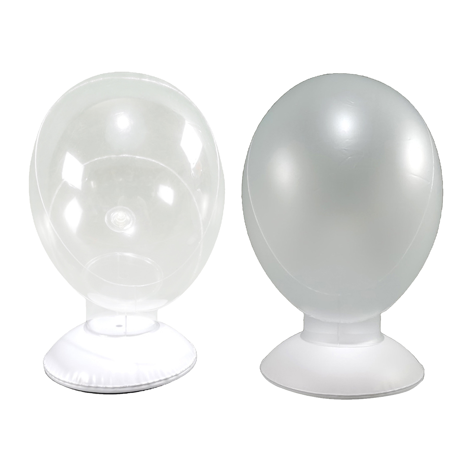 PVC Mannequin Head Manikin Wigs Headform Display Stand Helmet Headphones