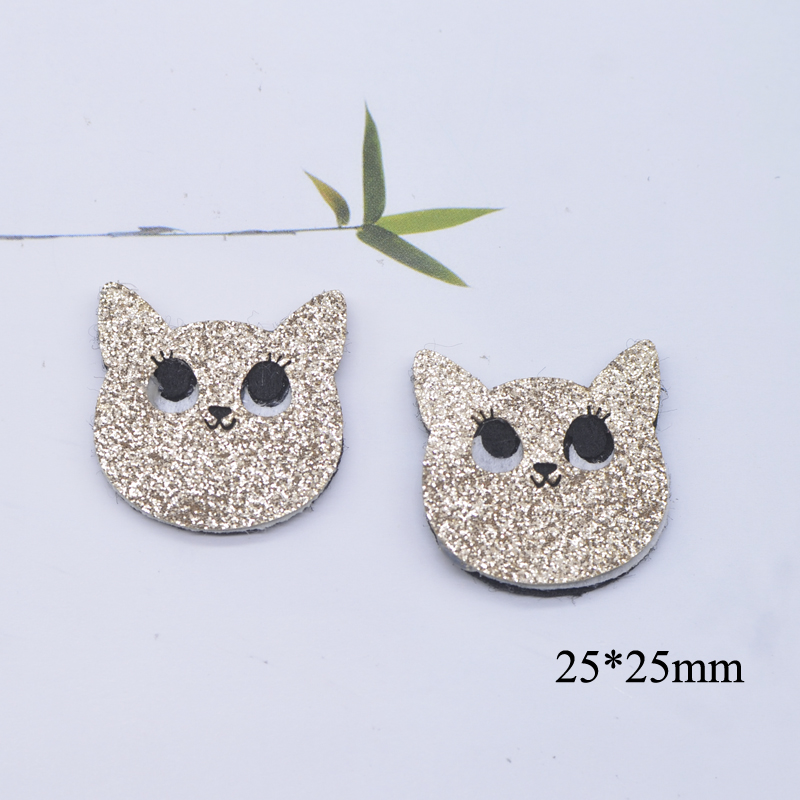 10 Stücke Cartoon Tier Fuchs Katze Leopard Hirsch Applikation für DIY Kleidung Hut Schuhe Dekor Patches Kopfbedeckung Haarspangen Bogen Zubehör – Detail 8