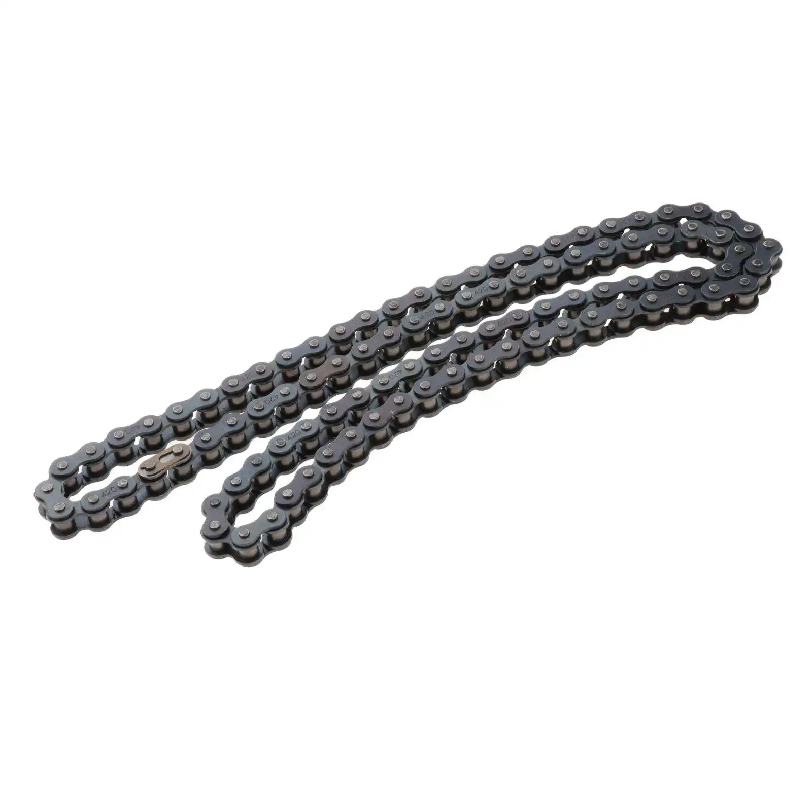 420 Motorcycle Chain 50-110Cc Tools Drive Chain 96 Link 102 Link 104 Link 106 Link Motorcycle Chain for Motorcycle Bike