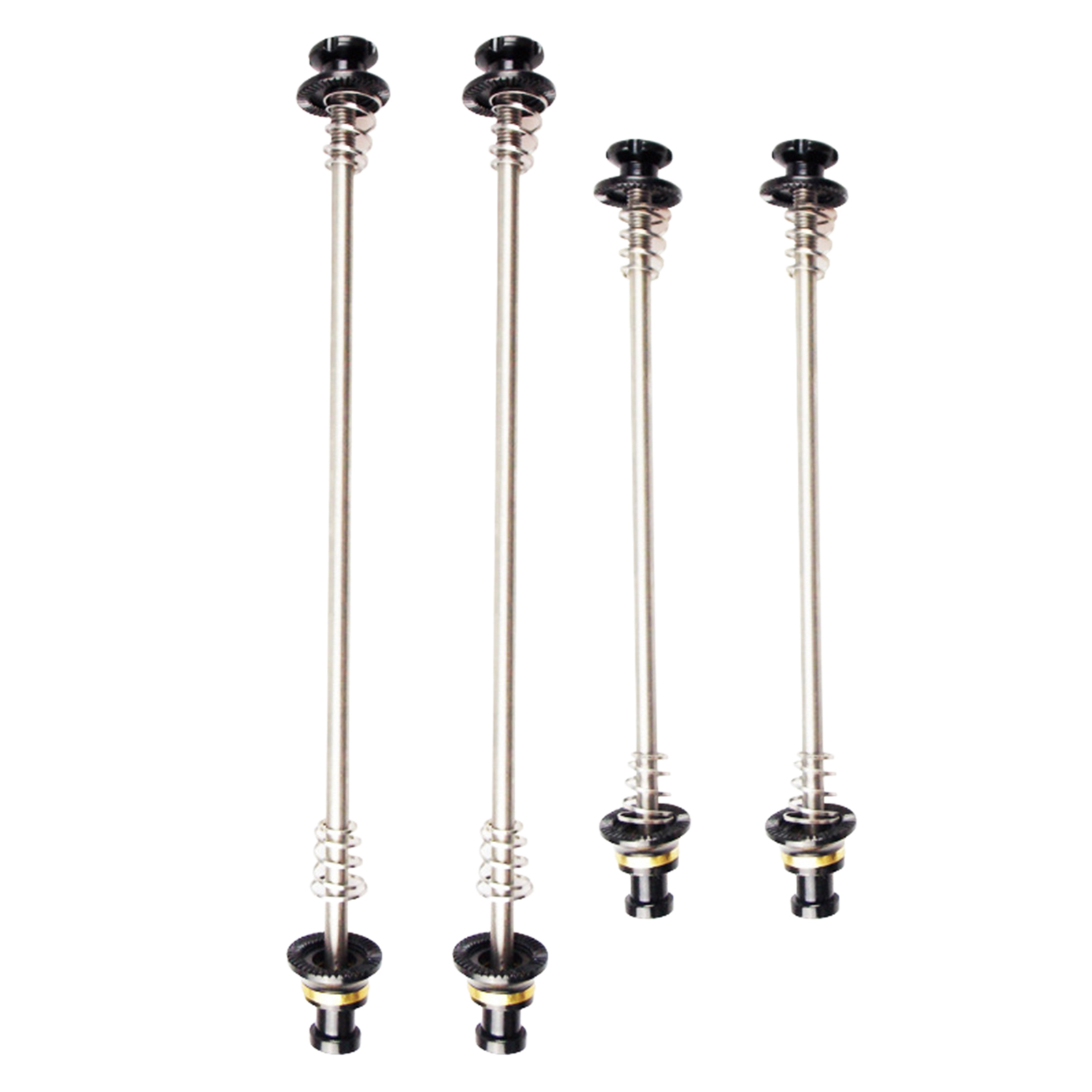 1Pair Ultralight Bicycle Skewers Quick Release Titanium Axle QR Skewer Mountain Road Bicycle Cycling MTB Wheel Hub Skewers