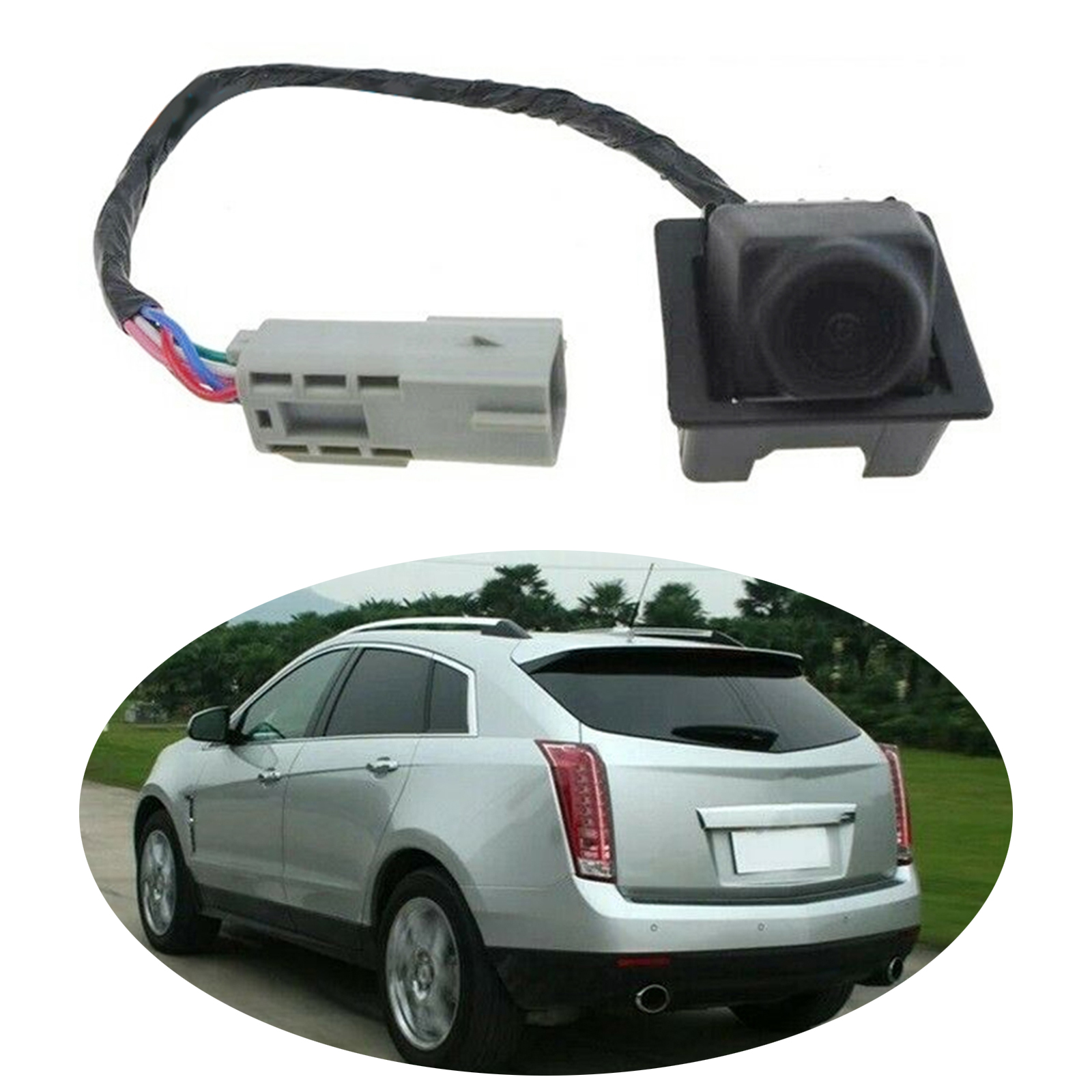 Камера заднего вида для Cadillac SRX 2010-2016 3.6L 3.0L 2.8L 23205689  15926122 20910350 22915398