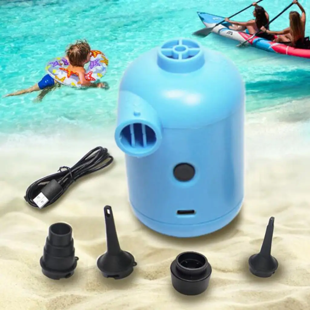 Portable Inflator Deflator Air Pump for Inflatable Bed Kayaks Swimming Pools