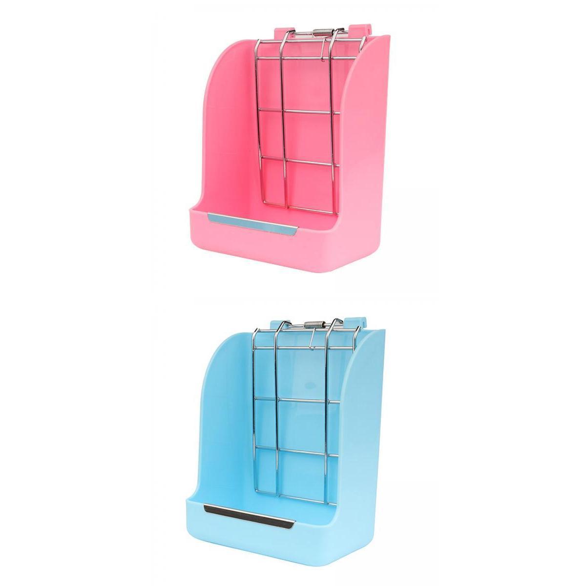 Pack of 2 Hanging Hay Rack Holder Rabbits Feeding Feeder Herbivore Hamsters