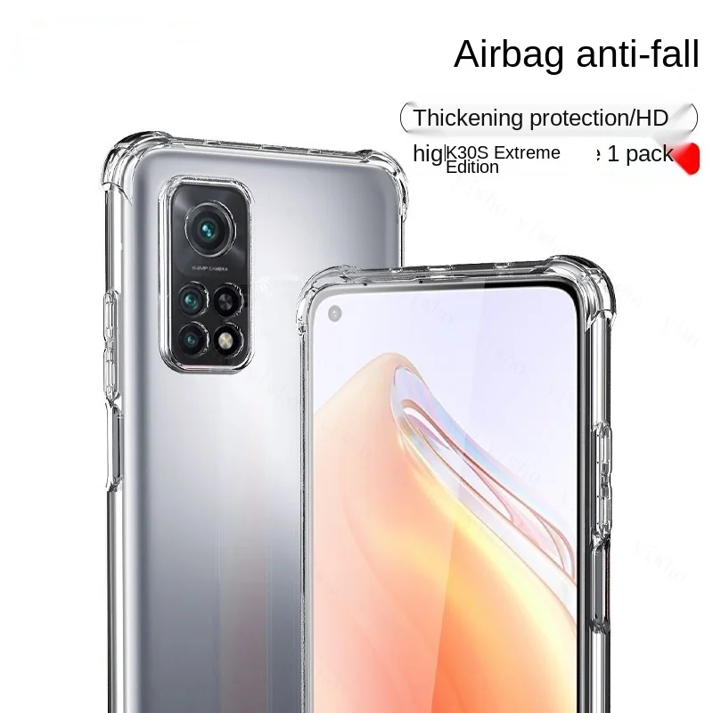 mobile phone case with belt loop Luxury Clear Shockproof Phone Case for Xiaomi Mi 10t Pro 10 T Lite 10tPro 10tlite 5g 4g Back Covers on Mi10T Transparent Cases phone carrying case