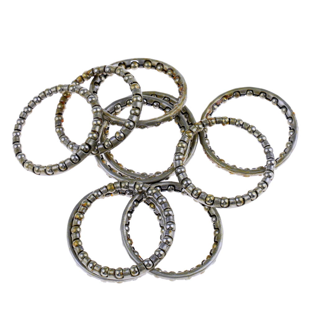 10Pcs Bicycle 33mm/44mm Headset Caged Ball Bearing For MTB Road Bike Cycling