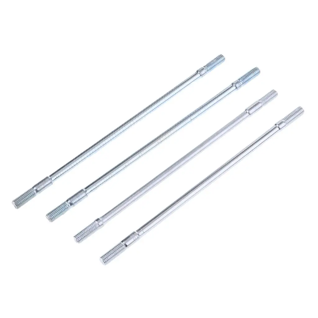 4 Pieces Silver Cylinder   KShort   Length: 168mm / 6.61 Inch Long  , Length: