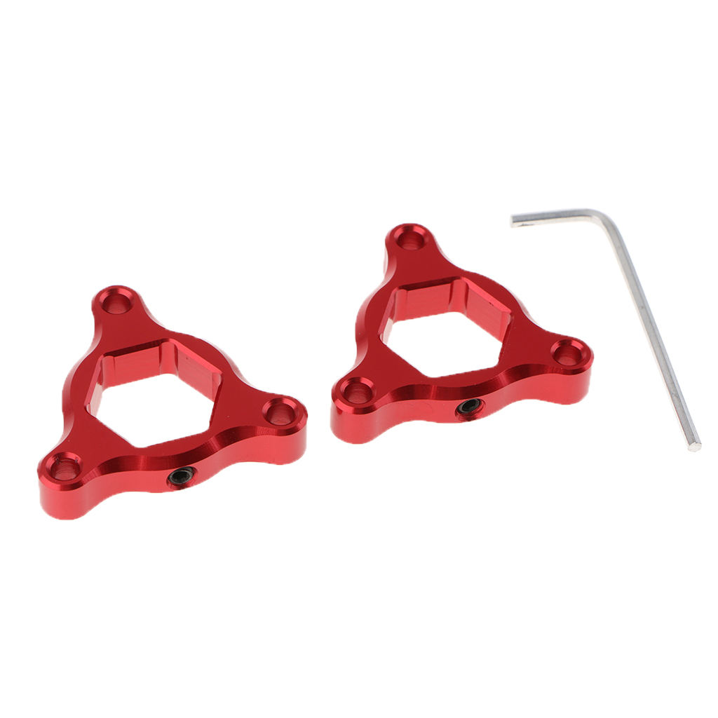 Pair Motorcycle CNC Front Hexagon Anodized Fork Preload Adjusters 22mm for YAMAHA YZF-R6 2006-2007  YZF-R6 1999-2004