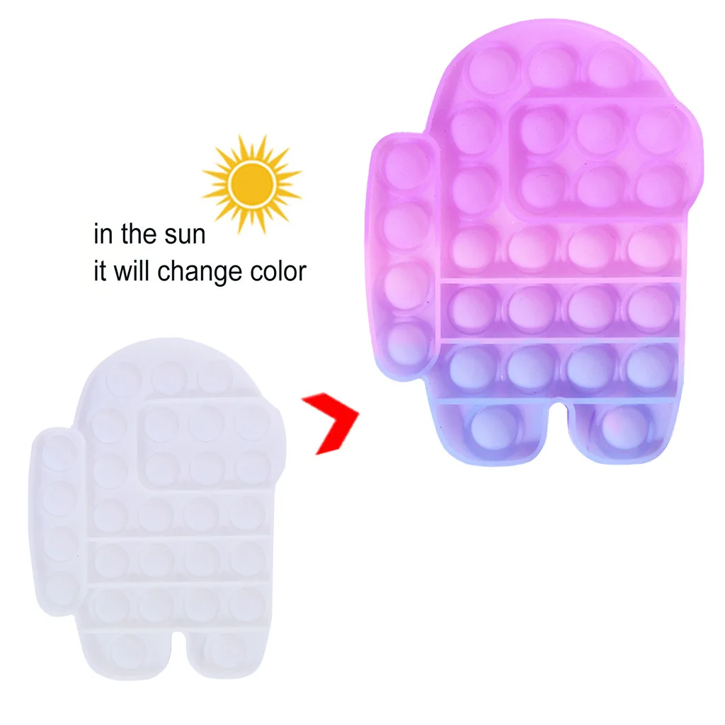 color change pop it fidget toy
