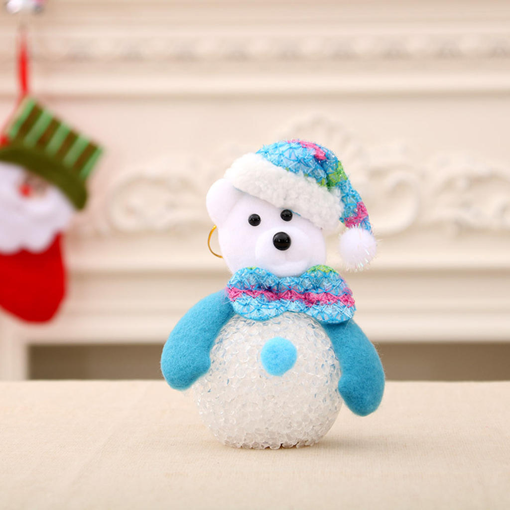 3x Cute Christmas Chubby Doll Hanging Decoration for Door Holiday Decor