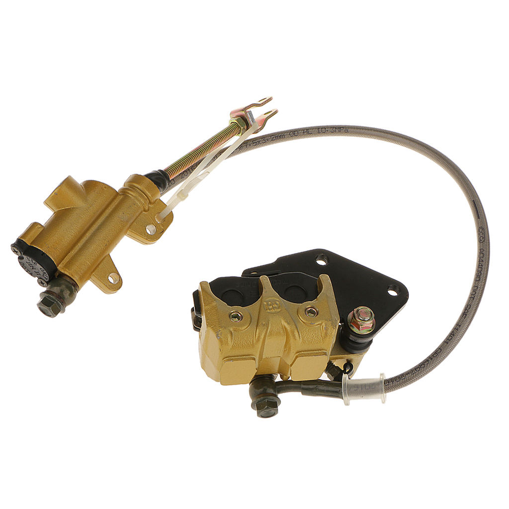 Rear Hydrauic Brake Caliper Cylinder Set for  Dirt Bike 110cc Atv Motocross