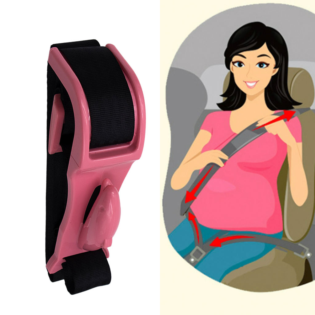 Bump Belt Adjuster Car Belt Adjuster Prevent Compression of Abdomen Protect The Safety for Expectant Mother Strong Durability