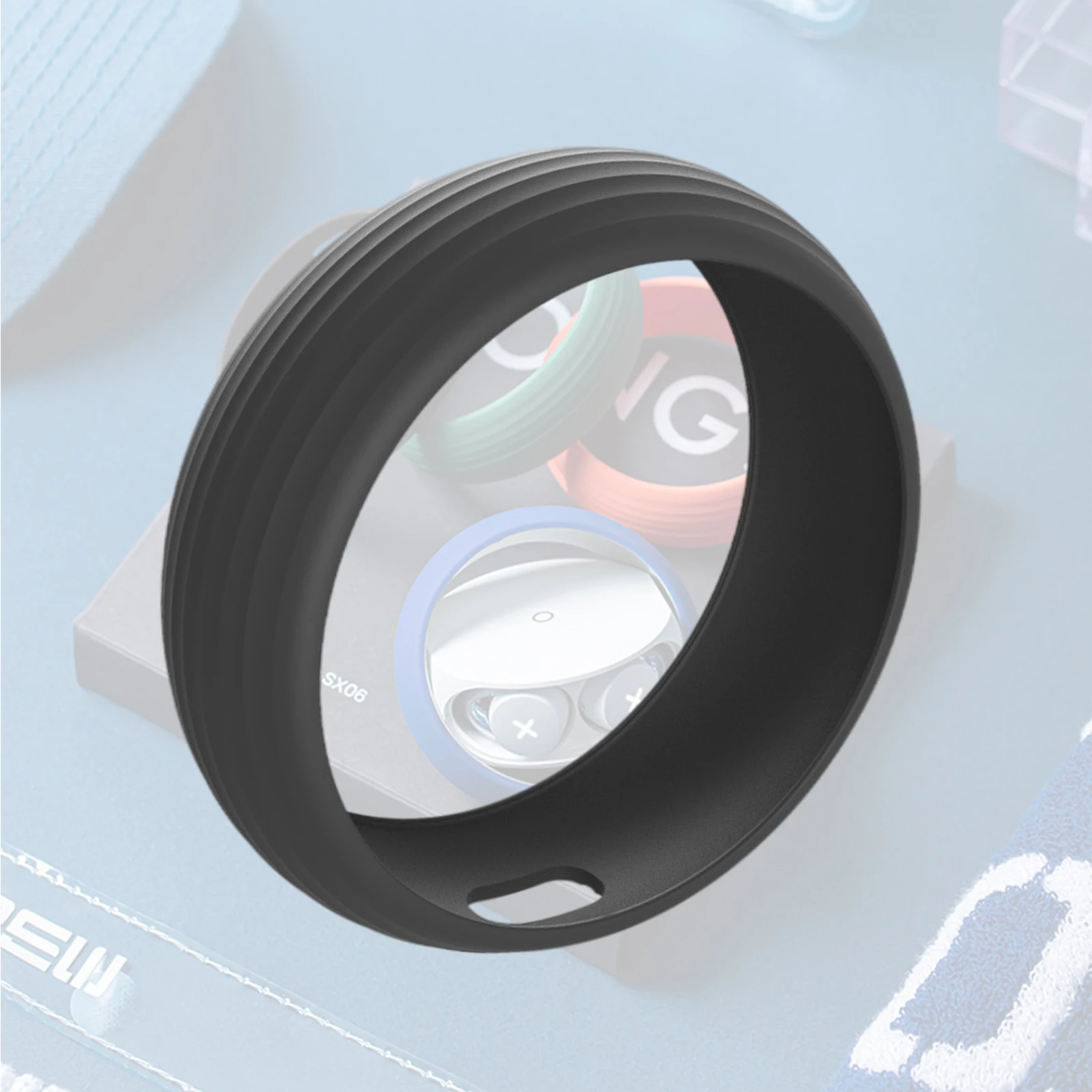 Silicone Case Soft Cover for SONG X Bluetooth Earphone, Shock Absorbing, Portable, Anti-Scratch, Scratch Resistant